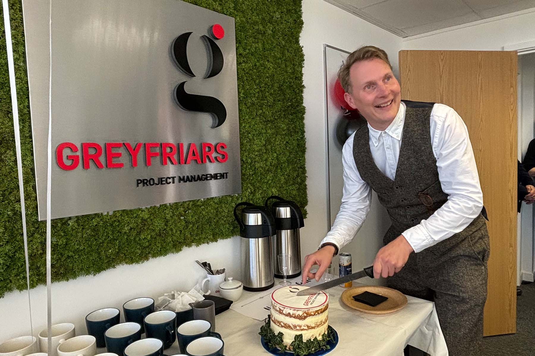 Greyfriars Project Management celebrate opening event for new offices